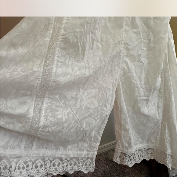 Free People Ivory Textured Sleeveless Romper - Picture 5 of 5